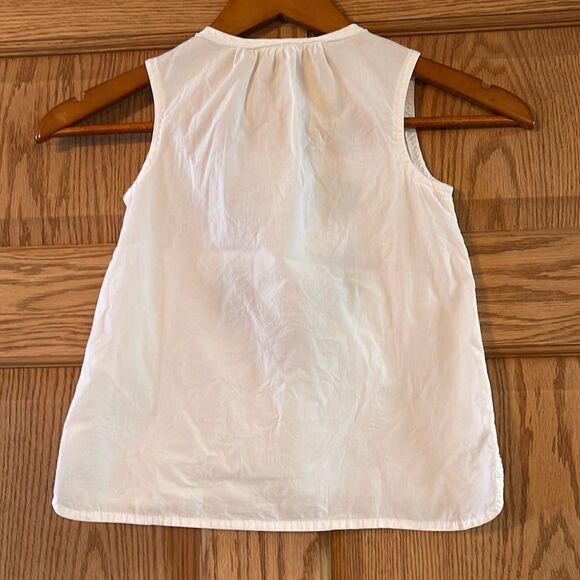 CREWCUTS By J.Crew Girls Sleeveless Top Flower Tassels - Picture 3 of 6